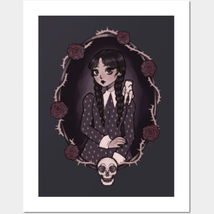 Wednesday Addams Posters and Art